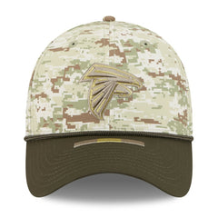 Atlanta Falcons New Era 2025 Salute to Service 39THIRTY Flex Hat - Camo - NFL