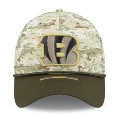Cincinnati Bengals New Era 2025 Salute to Service 39THIRTY Flex Hat - Camo - NFL
