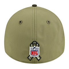 New Orleans Saints New Era 2025 Salute to Service 39THIRTY Flex Hat - Green - NFL
