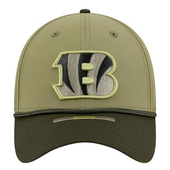 Cincinnati Bengals New Era 2025 Salute to Service 39THIRTY Flex Hat - Green - NFL