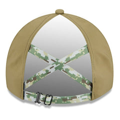 Minnesota Vikings New Era Women's 2025 Salute to Service Pony Tail Adjustable Hat - Green - NFL