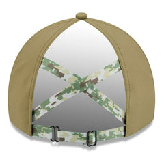 Las Vegas Raiders New Era Women's 2025 Salute to Service Pony Tail Adjustable Hat - Green - NFL