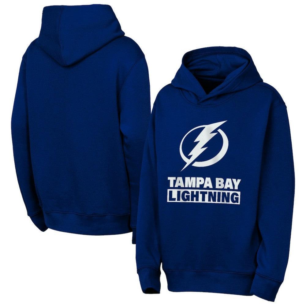 Tampa Bay Lightning Outerstuff Youth Back to Basics Hoodie - Blue | NHL on sale