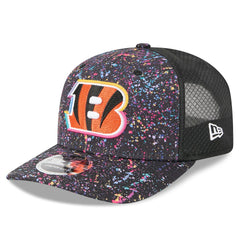 Cincinnati Bengals New Era 2025 NFL Crucial Catch 9SEVENTY Adjustable Hat - Black - NFL