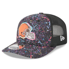 Cleveland Browns New Era 2025 NFL Crucial Catch 9SEVENTY Adjustable Hat - Black - NFL