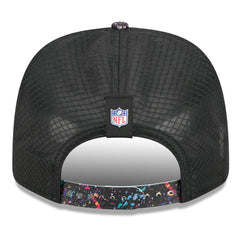 Detroit Lions New Era 2025 NFL Crucial Catch 9SEVENTY Adjustable Hat - Black - NFL