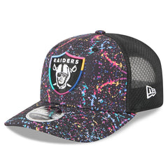 Las Vegas Raiders New Era 2025 NFL Crucial Catch 9SEVENTY Adjustable Hat - Black - NFL