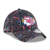 Kansas City Chiefs New Era 2025 NFL Crucial Catch 39THIRTY Flex Hat - Black - NFL