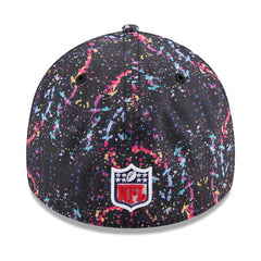 Miami Dolphins New Era 2025 NFL Crucial Catch 39THIRTY Flex Hat - Black - NFL