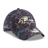 Baltimore Ravens New Era 2025 NFL Crucial Catch 39THIRTY Flex Hat - Black - NFL