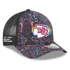 Kansas City Chiefs New Era 2025 NFL Crucial Catch 9FORTY Adjustable Hat - Black - NFL