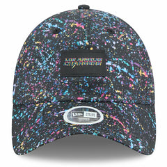 Los Angeles Chargers New Era Women's 2025 NFL Crucial Catch Pony Tail Adjustable Hat - Black - NFL