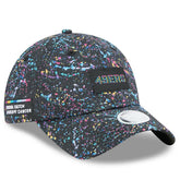 San Francisco 49ers New Era Women's 2025 NFL Crucial Catch Pony Tail Adjustable Hat - Black - NFL