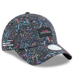 Atlanta Falcons New Era Women's 2025 NFL Crucial Catch Pony Tail Adjustable Hat - Black - NFL