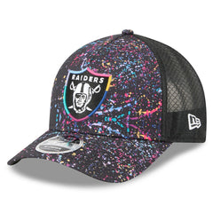 Las Vegas Raiders New Era Youth 2025 NFL Crucial Catch 9FORTY Adjustable Hat - Black - NFL