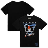 Mitchell & Ness Cleveland Cavaliers Worldwide Collection Tri-Logo T-Shirt Black