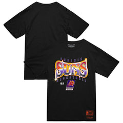 Mitchell & Ness Phoenix Suns Worldwide Collection Glow Up T-Shirt Black