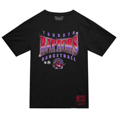 Mitchell & Ness Toronto Raptors Worldwide Collection Glow Up T-Shirt Black