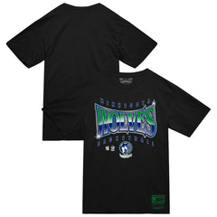 Mitchell & Ness Minnesota Timberwolves Worldwide Collection Glow Up T-Shirt Black