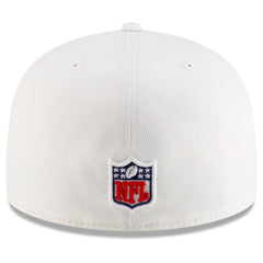 Buffalo Bills New Era 2025 Rivalries Collection Sideline Rope 59FIFTY Fitted Hat - White - NFL