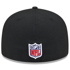 San Francisco 49ers New Era 2025 Rivalries Collection Sideline Rope 59FIFTY Fitted Hat - Black - NFL