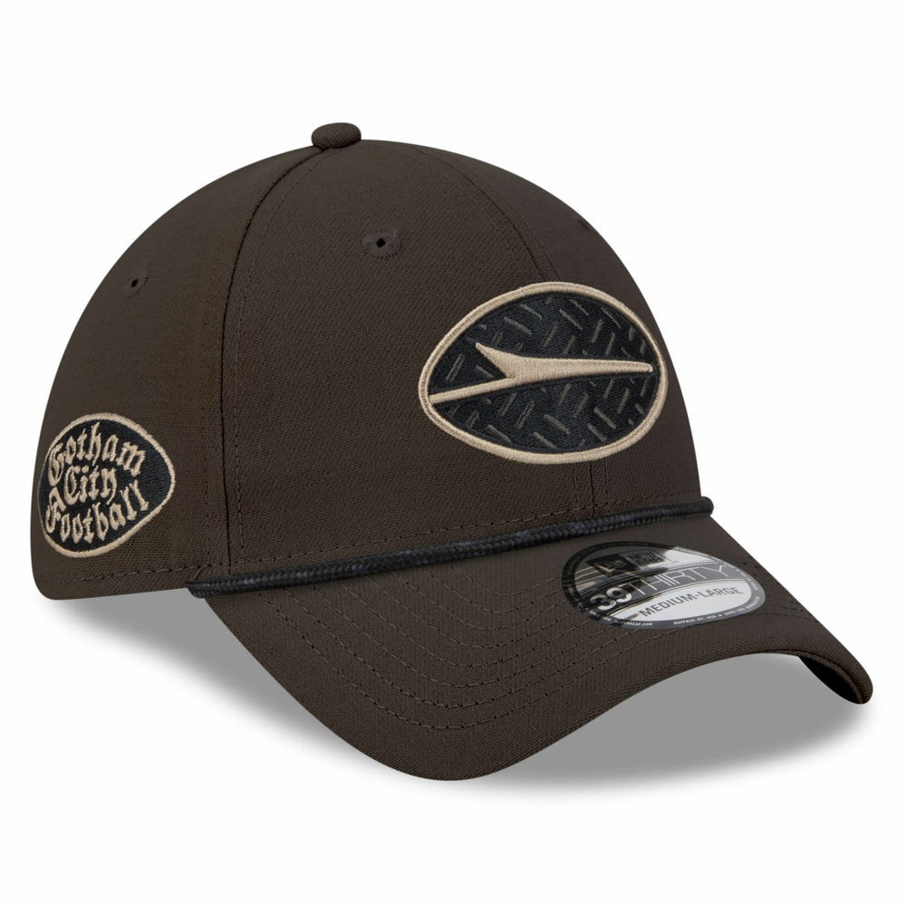 New York Jets New Era 2025 Rivalries Collection Sideline 39THIRTY Flex Hat - Gotham Green - NFL