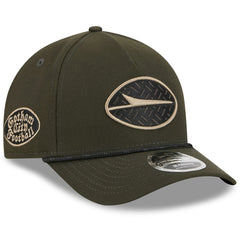New York Jets New Era 2025 Rivalries Collection Sideline A-Frame 9FORTY Adjustable Hat - Gotham Green - NFL