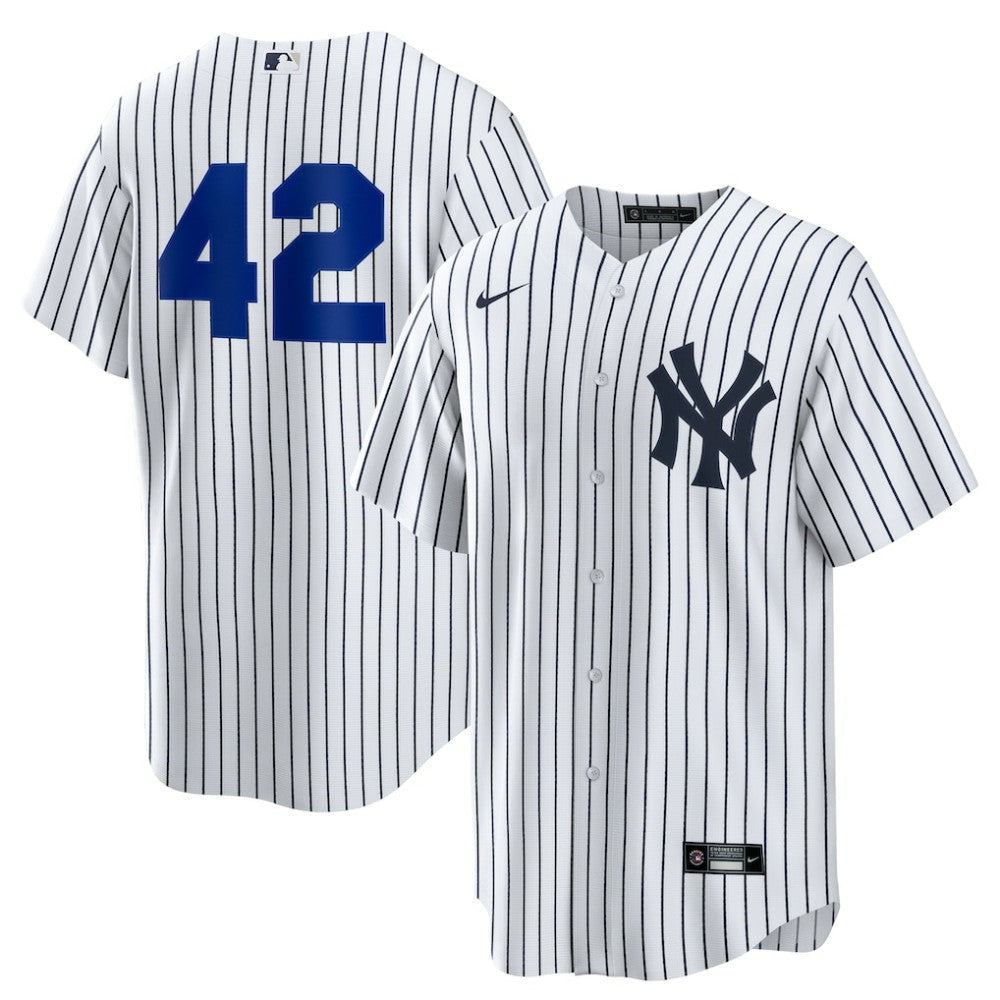 New York Yankees Nike Home 2025 Jackie Robinson Day Replica Jersey Sale