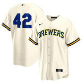 Milwaukee Brewers Nike Home 2025 Jackie Robinson Day Replica Jersey for sale