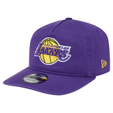 New Era Los Angeles Lakers Cotton 19TWENTY Adjustable Hat Purple