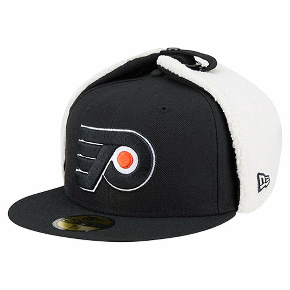 Philadelphia Flyers New Era Injection Dog Ear Classic Fitted Hat - Black | New Era discount