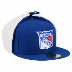 New York Rangers New Era Injection Dog Ear Classic Fitted Hat - Blue | New Era discount