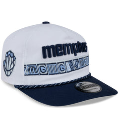 New Era Memphis Grizzlies 2025/26 City Edition 19TWENTY Adjustable Hat White/Navy