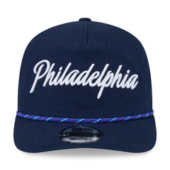 New Era Philadelphia 76ers 2025/26 City Edition 19TWENTY Adjustable Hat Navy