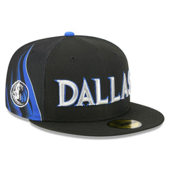 New Era Dallas Mavericks 2025/26 City Edition 59FIFTY Fitted Hat Black
