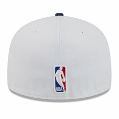 New Era Memphis Grizzlies 2025/26 City Edition 59FIFTY Fitted Hat White/Navy