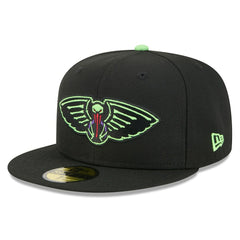 New Era New Orleans Pelicans 2025/26 City Edition 59FIFTY Fitted Hat Black