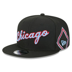 New Era Chicago Bulls 2025/26 City Edition 9FIFTY Snapback Hat Black