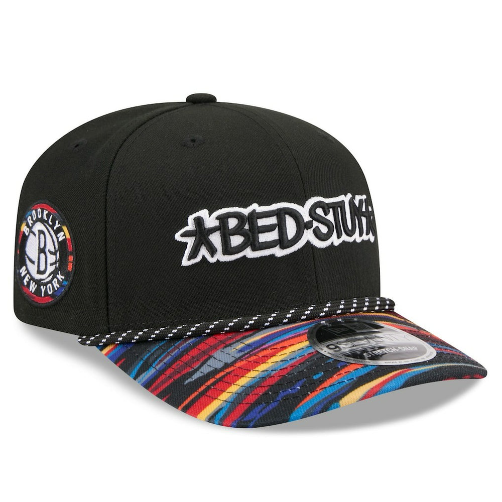 New Era Brooklyn Nets 2025/26 City Edition 9SEVENTY Adjustable Hat Black