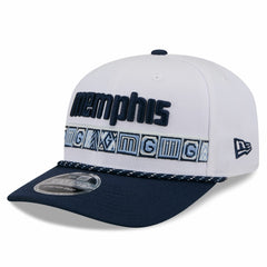 New Era Memphis Grizzlies 2025/26 City Edition 9SEVENTY Adjustable Hat White/Navy