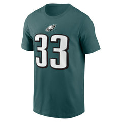 Cooper DeJean Philadelphia Eagles Player Name & Number T-Shirt - Midnight Green - Nike