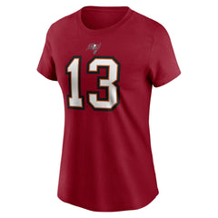 Mike Evans Tampa Bay Buccaneers Women's Player Name & Number T-Shirt - Red - Nike