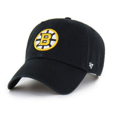 Boston Bruins '47 Core Logo Clean Up Adjustable Hat - Black | 47 brand sale