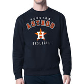 Houston Astros Starter Team Logo Fleece Pullover Sweatshirt Outlet