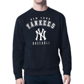 New York Yankees Starter Team Logo Fleece Pullover Sweatshirt for sale