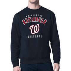 Washington Nationals Starter Team Logo Fleece Pullover Sweatshirt for sale