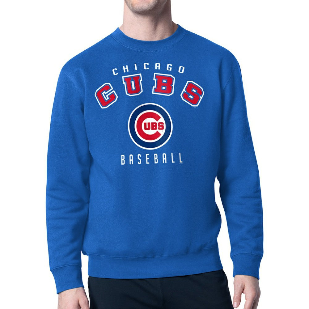 Chicago Cubs Starter Team Logo Fleece Pullover Sweatshirt for sale