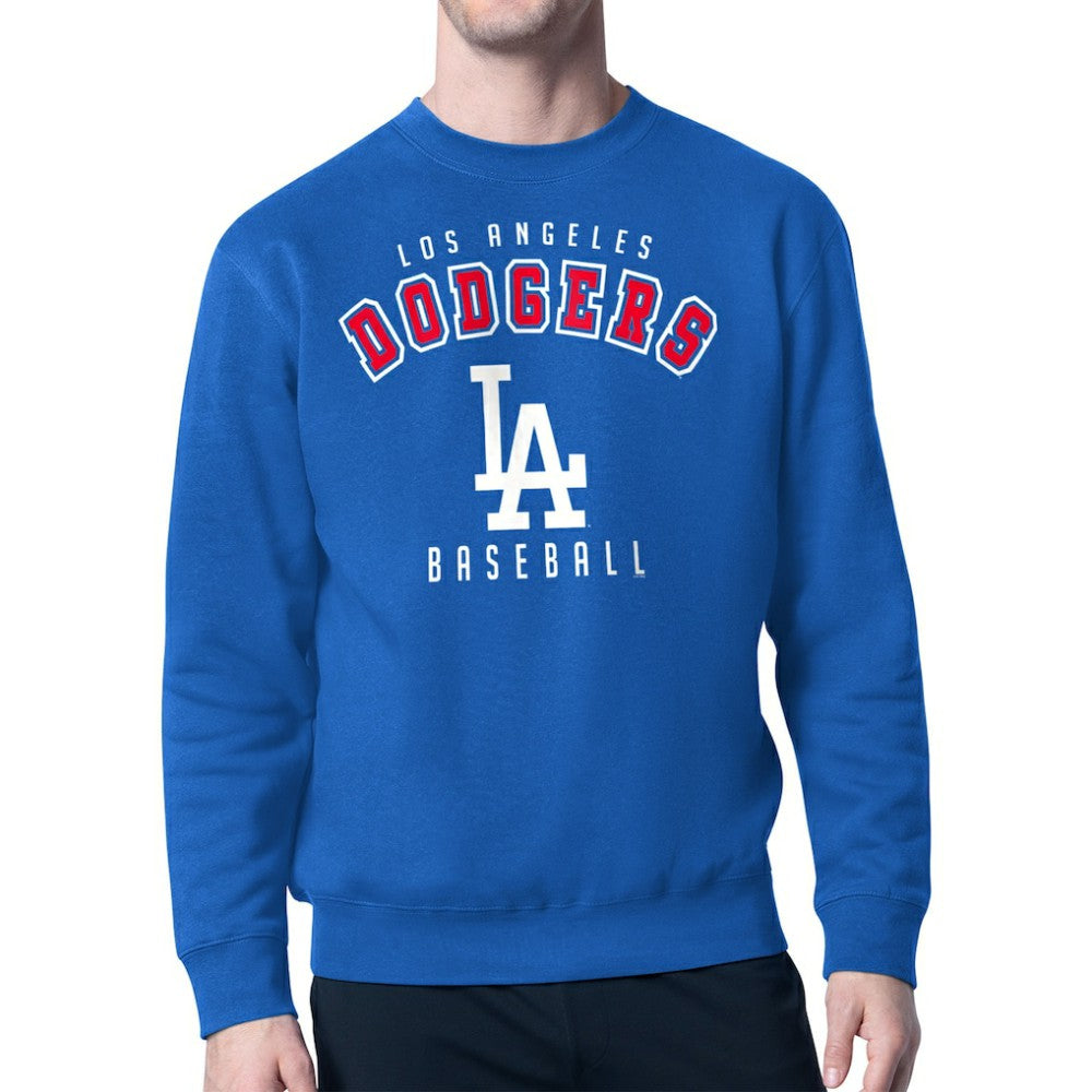 Los Angeles Dodgers Starter Team Logo Fleece Pullover Sweatshirt Discount