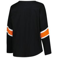 Cincinnati Bengals Women's Plus Size Redzone 3/4-Sleeve Scoop Neck T-Shirt - Black - Fanatics