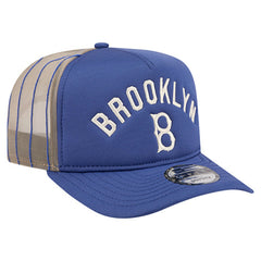 Los Angeles Dodgers New Era Vintage Arched Foam Front 9FIFTY A-Frame Adjustable Trucker Hat for sale